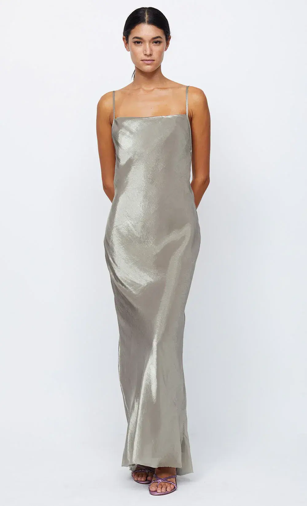 Bec & Bridge Fleur Dress Silver Size 8  - Image 1