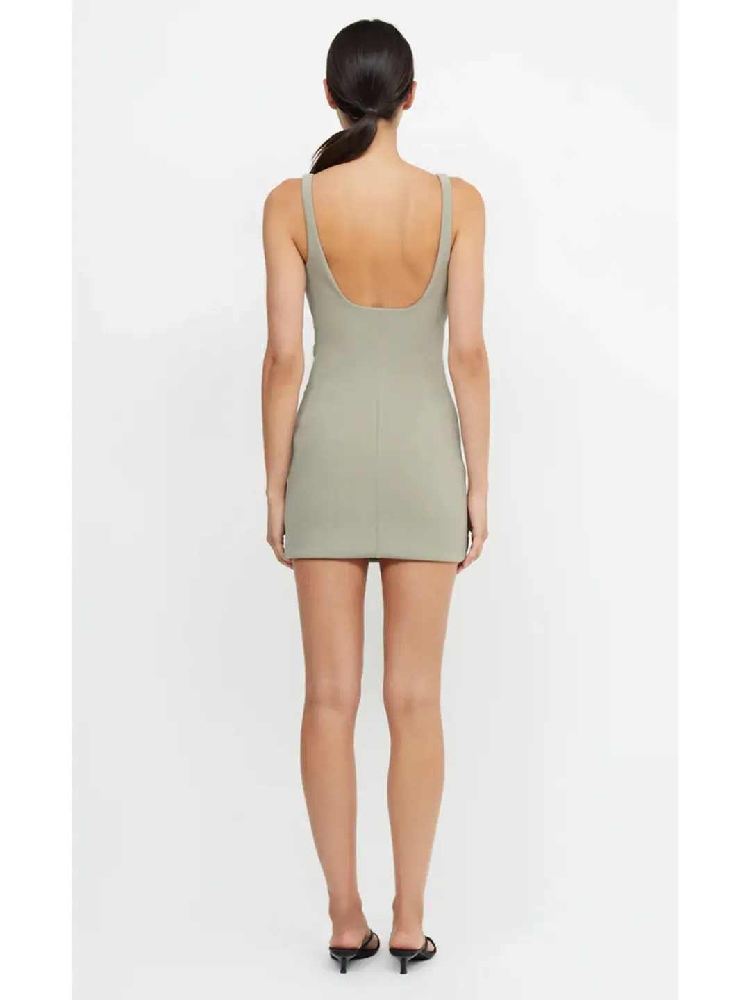 Bec & Bridge Karina Mini Dress Sage Size AU 6 for rent on The Volte - main image