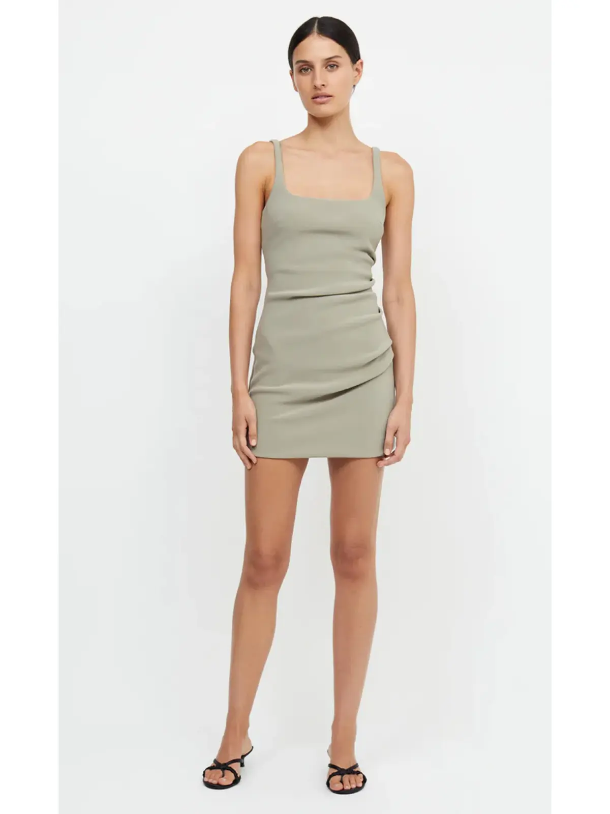 Bec & Bridge Karina Mini Dress Sage Size AU 6 - Image 1