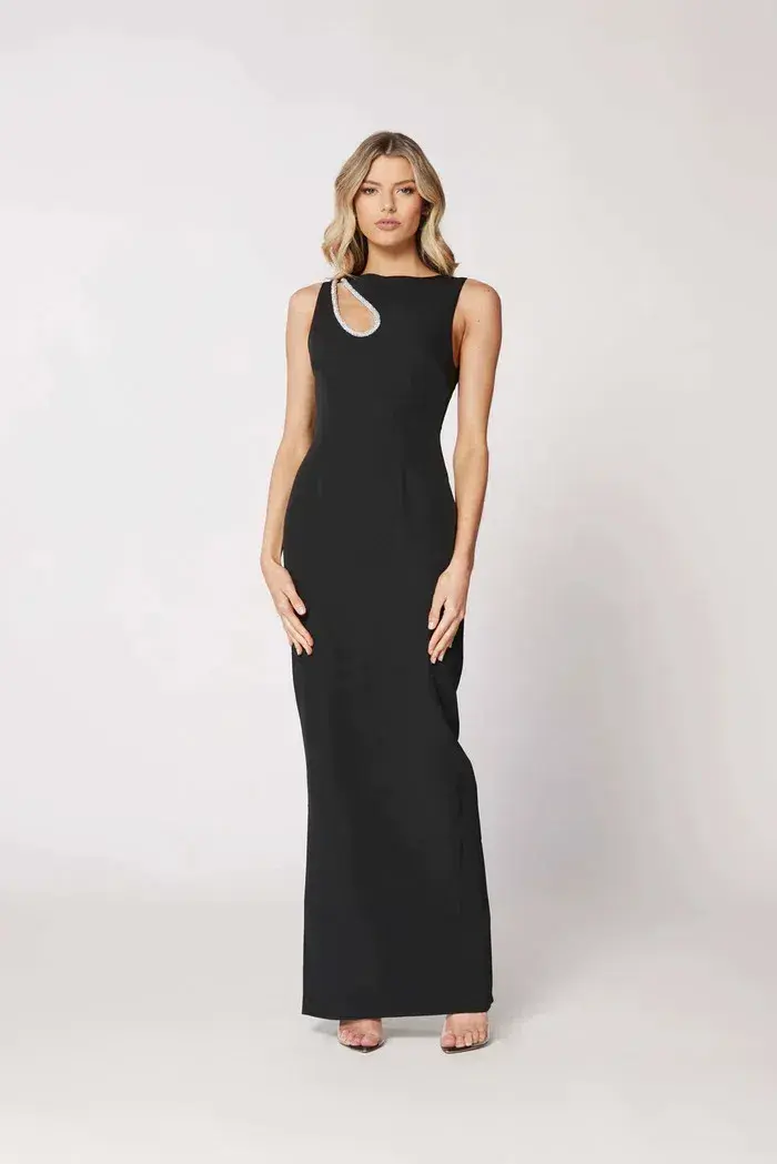 Bianca & Bridgett Valencia Dress Black Size AU 6 - Image 1
