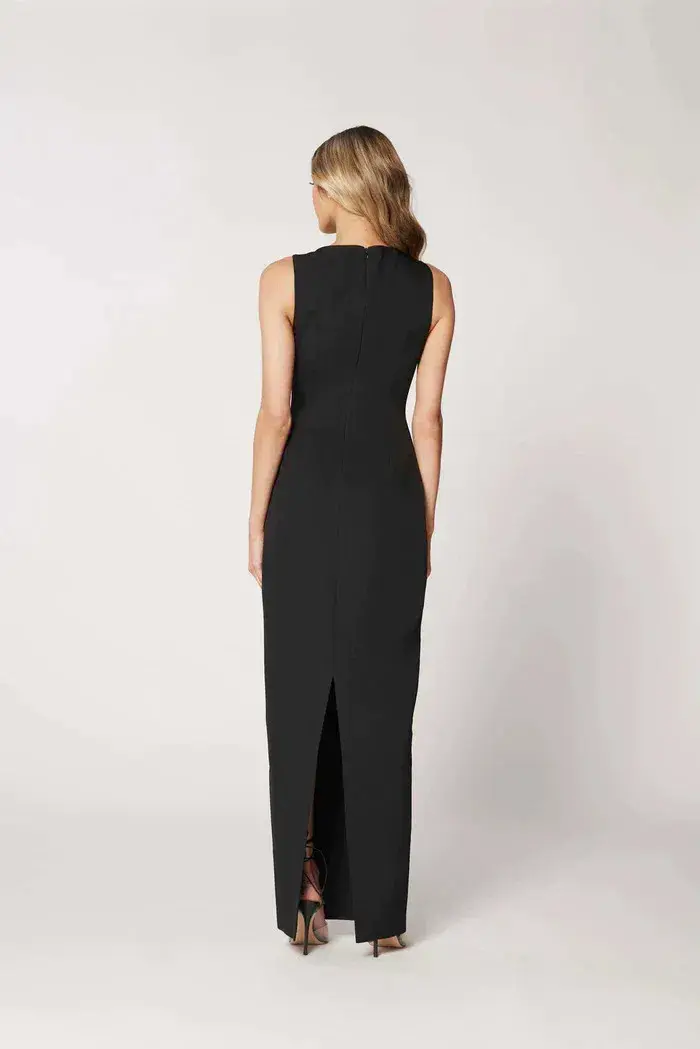 Bianca & Bridgett Valencia Dress Black Size AU 6 for rent on The Volte - main image