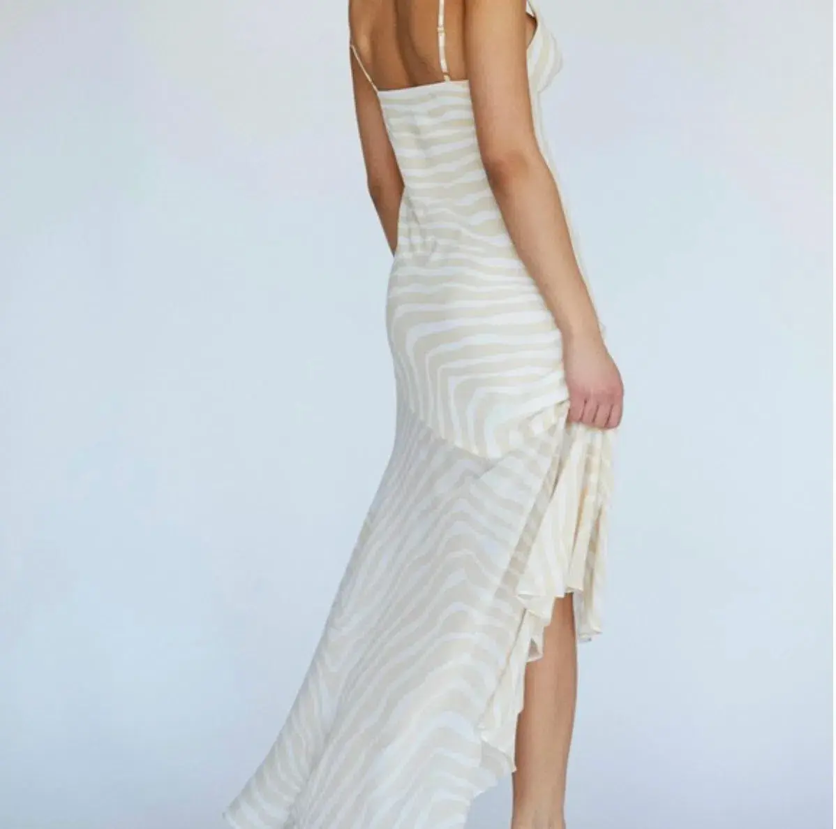 Shona Joy Fabiana Bias Cream Size AU 8 - Image 3