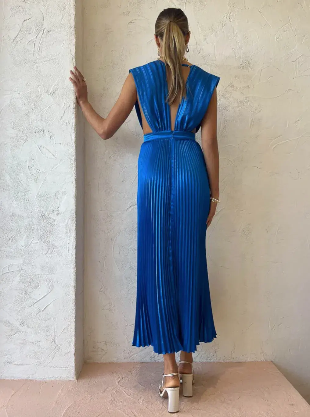 L'idée Gala Gown Moroccan Blue Size AU 14 - Image 2