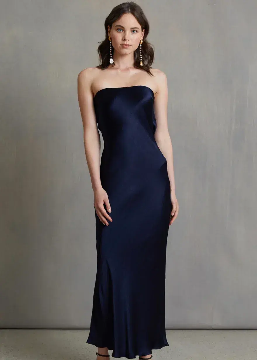 Bec & Bridge Moondance Dress Navy Size AU 6 - Image 2