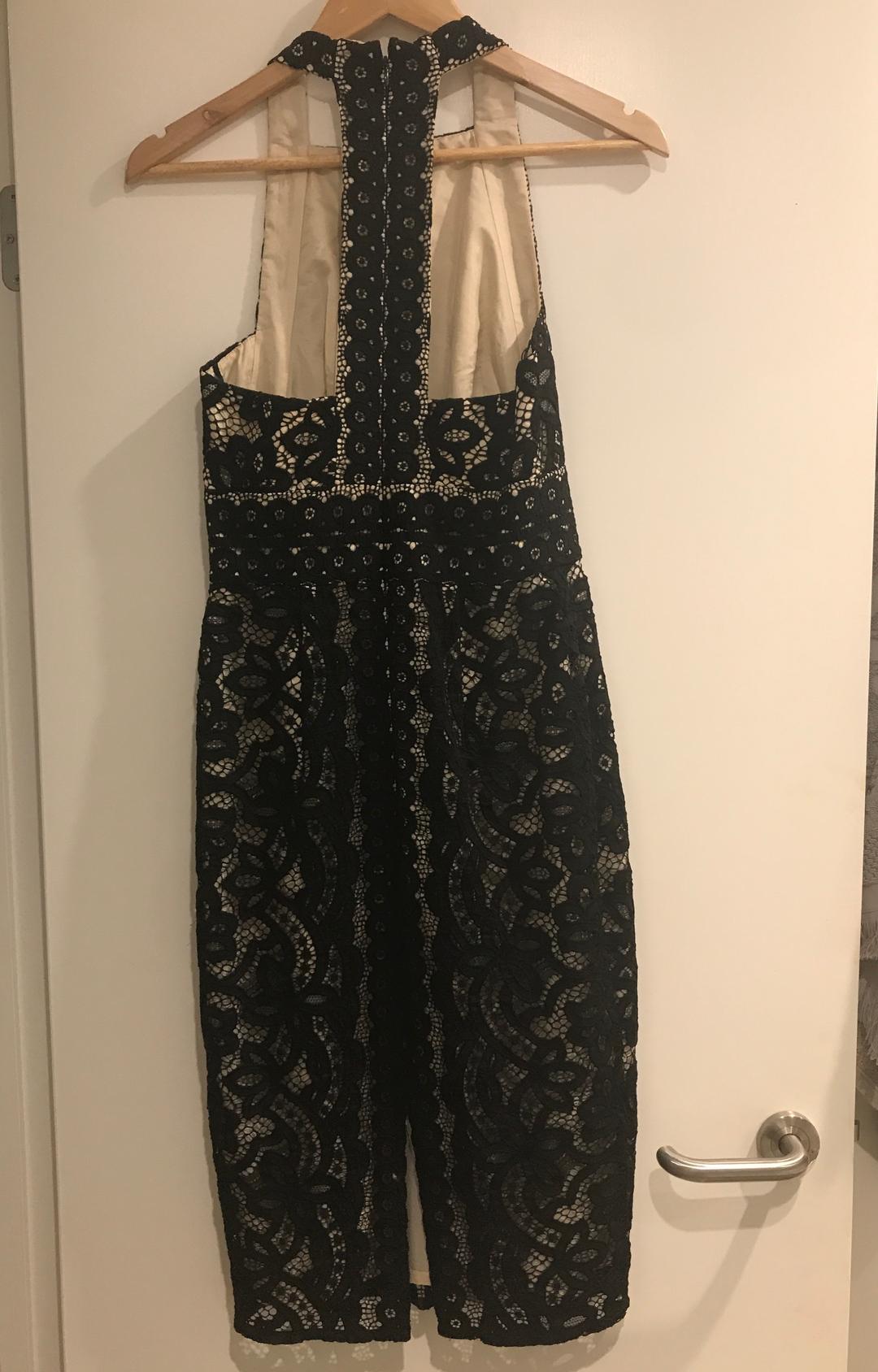 Lover the label poppy rose halter dress for rent on The Volte - main image