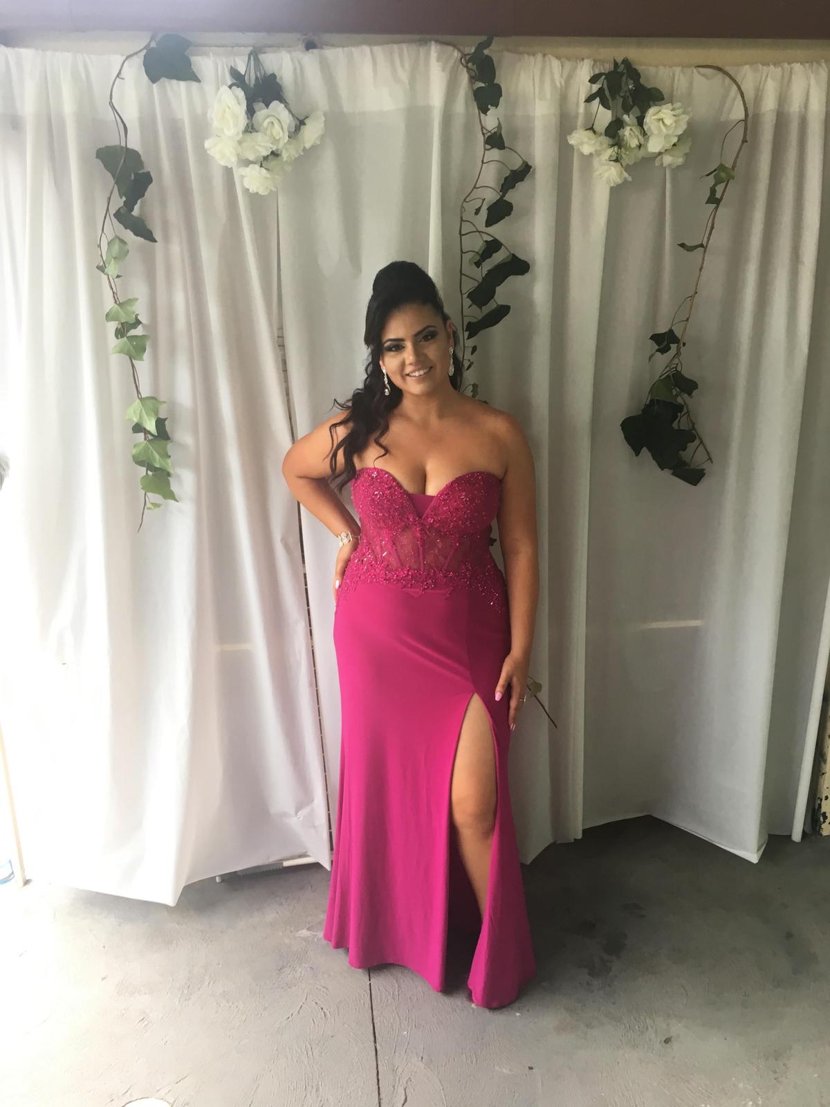 Strapless Sweetheart Illusion Faviana Prom Dress - Image 2