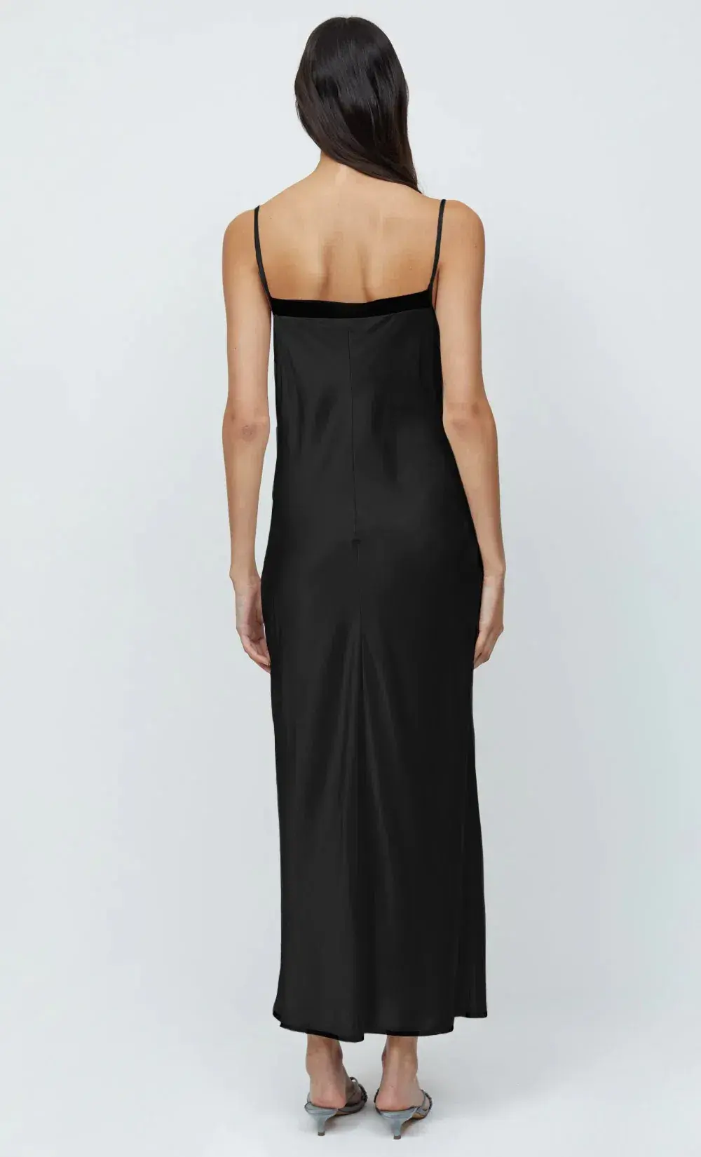 Bec & Bridge Helena Silk Strappy Dress Black Size AU 10 - Image 2