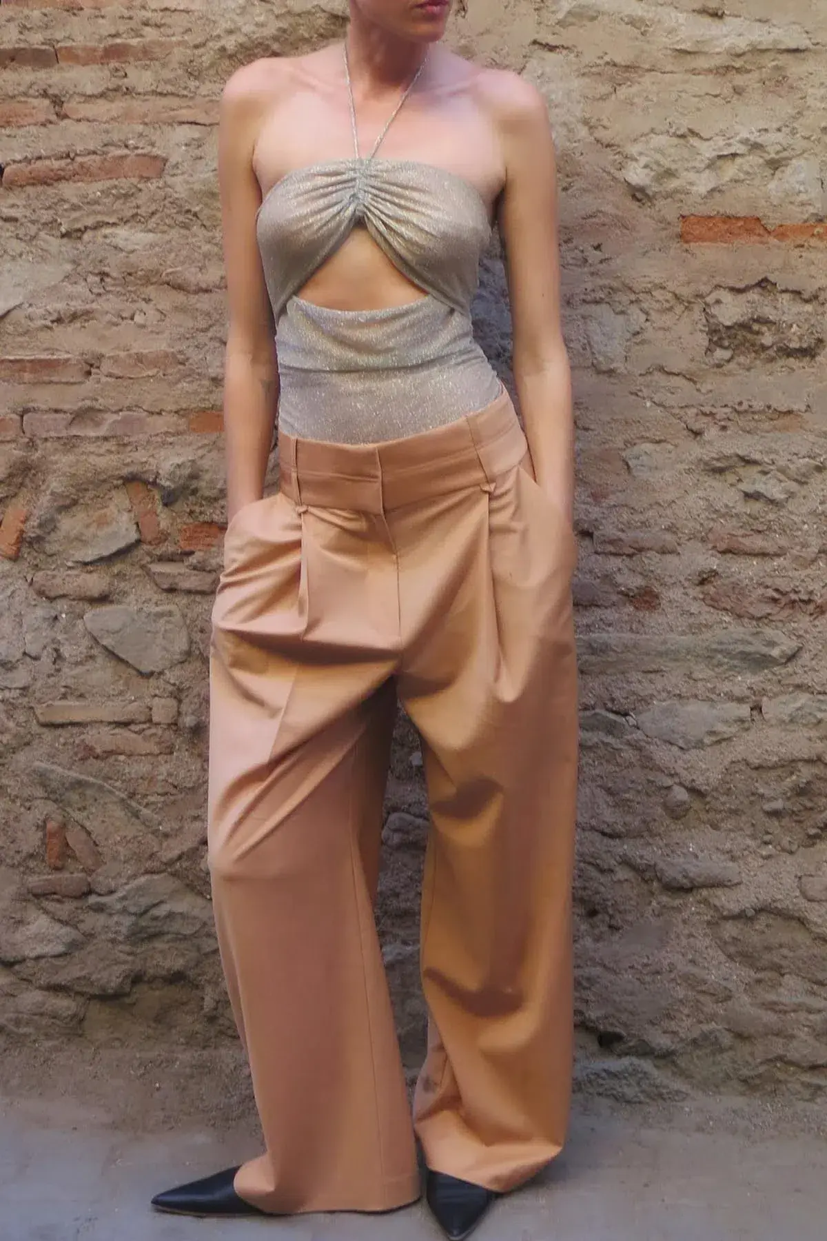 Camilla and Marc Renata Vest and Pant Set Rosewood Pink Size 8-10 - Image 8