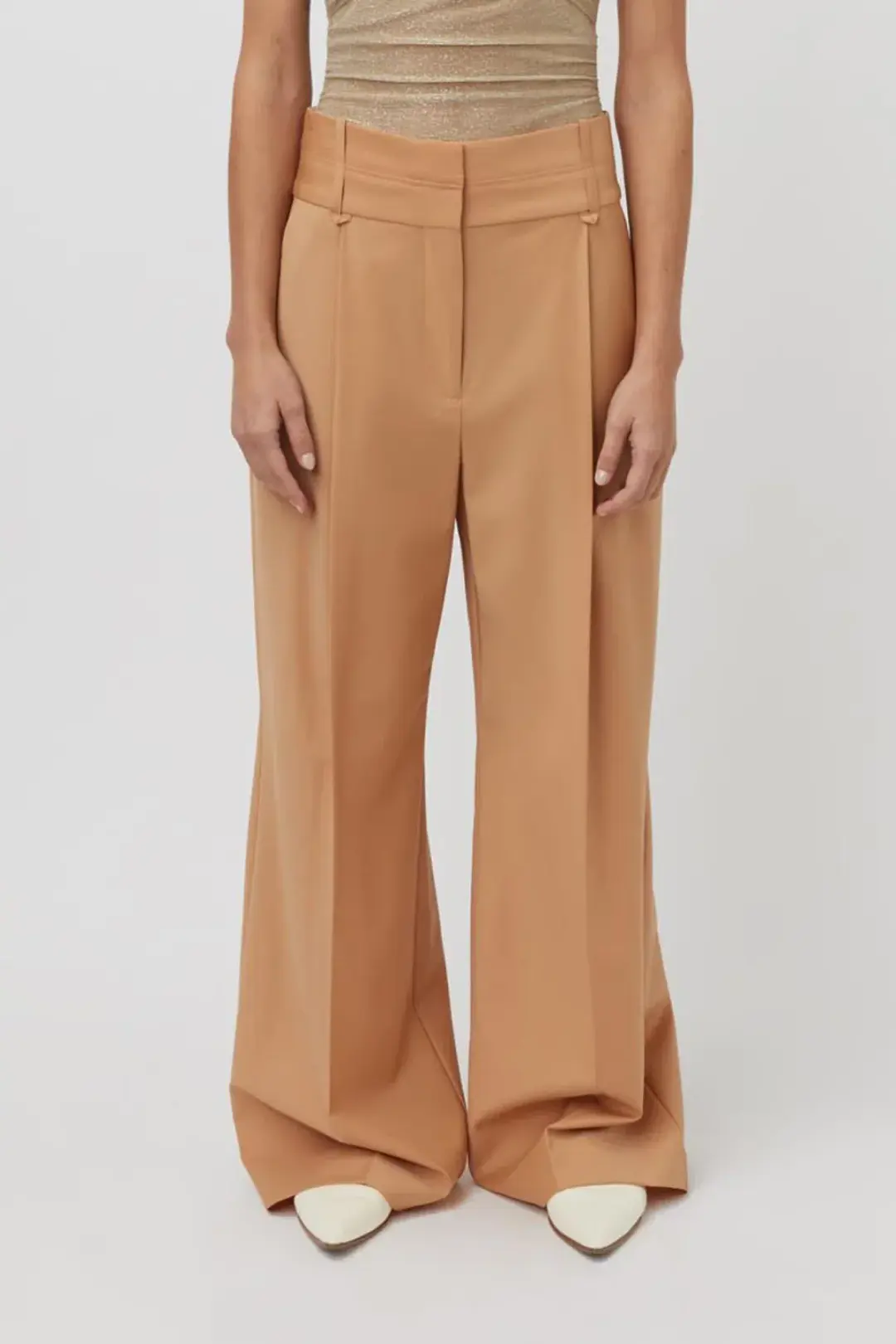 Camilla and Marc Renata Vest and Pant Set Rosewood Pink Size 8-10 for rent on The Volte - main image