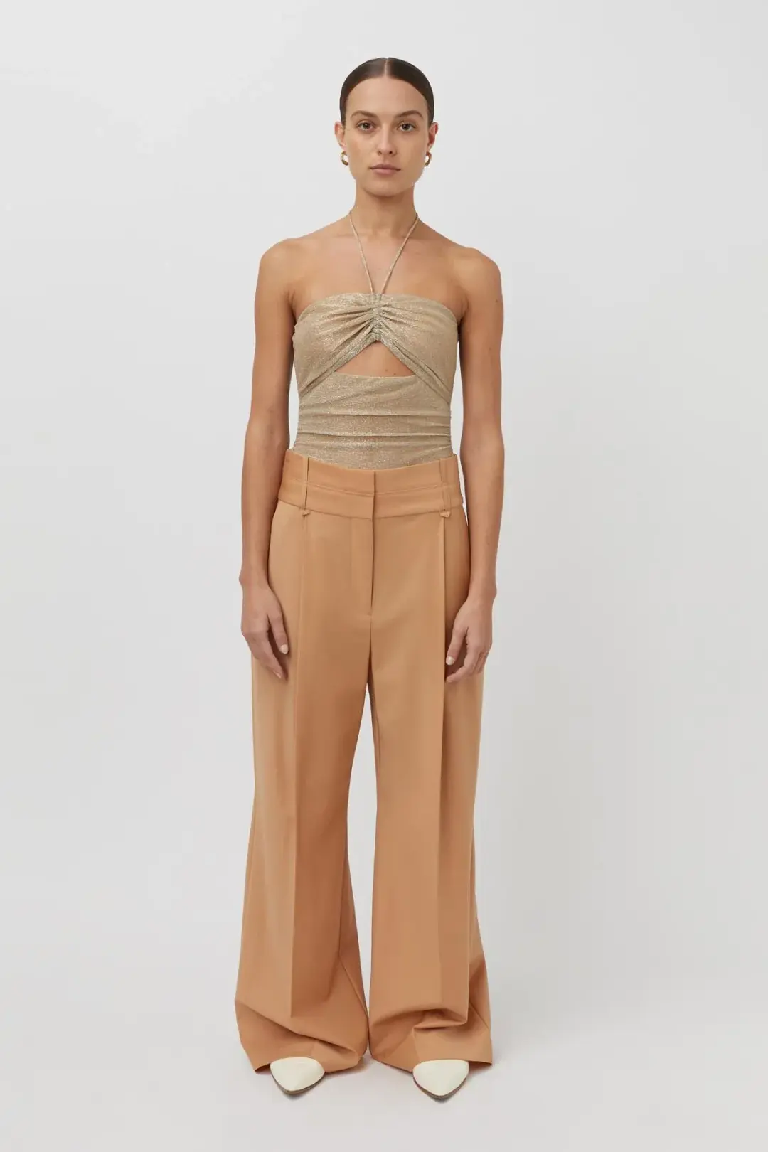 Camilla and Marc Renata Vest and Pant Set Rosewood Pink Size 8-10 for rent on The Volte - main image