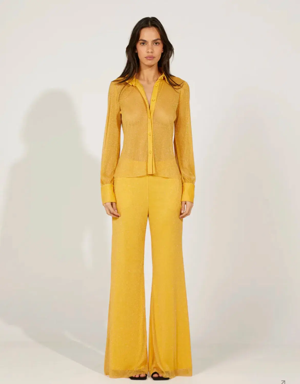 Alice McCall Elodie Top and Pants Set Yellow Size 10 - Image 1