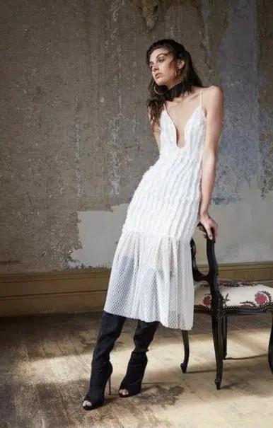 Asilio Hope For Heaven Dress White Size 8 - Image 2