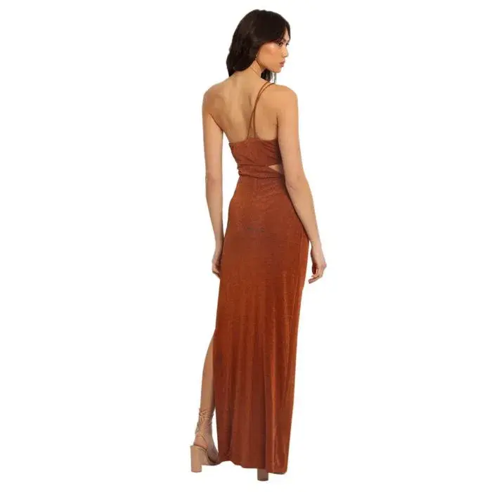 Misha Clive Gown Brown Size 10 - Image 2
