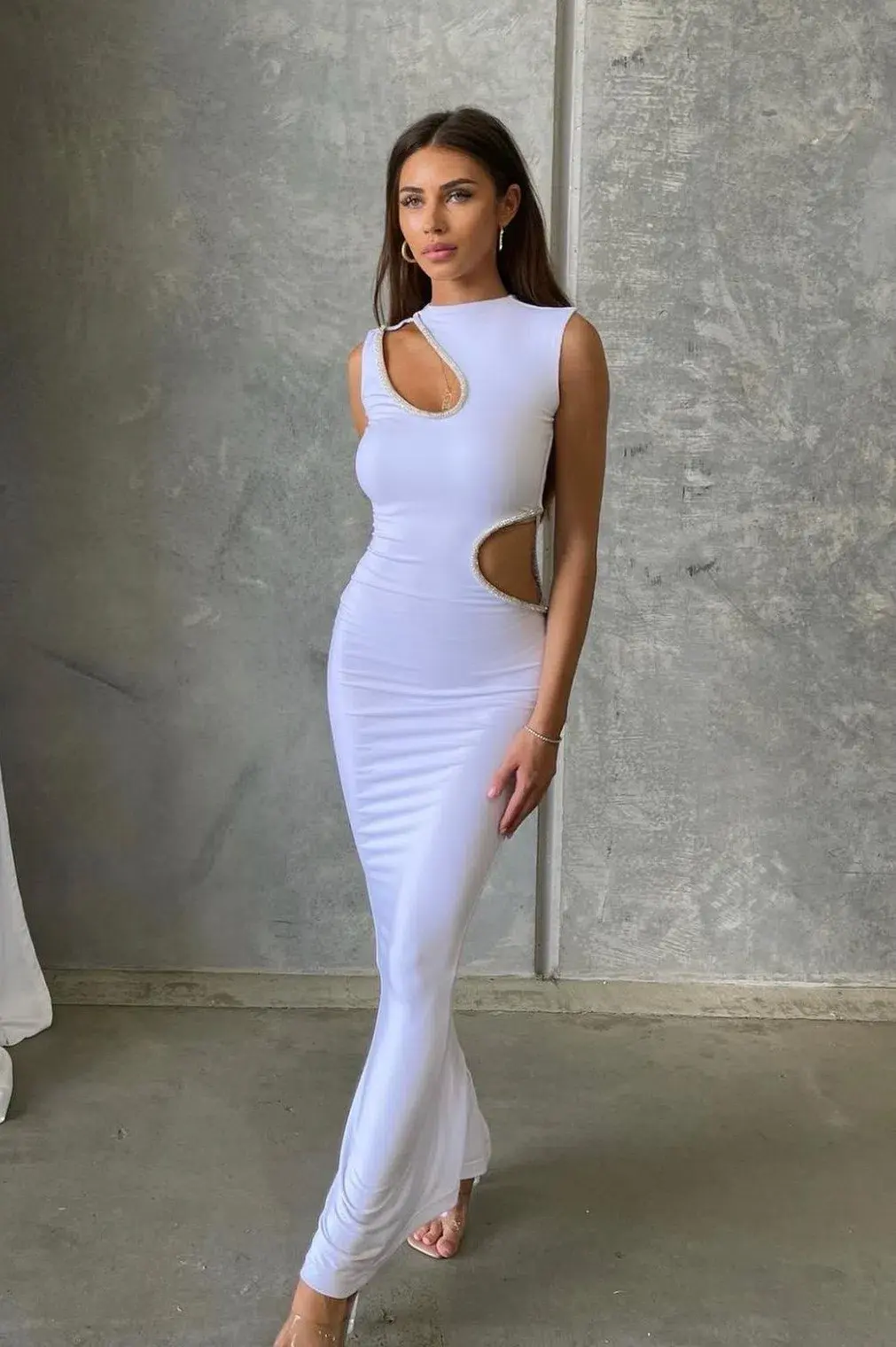 Ivona Skelo Vivia Dress White Size 6 - Image 1
