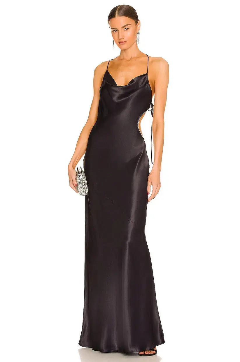 LPA Amali Gown in Black Size 6 - Image 1