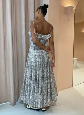 Palm Noosa With Love From Dress Print Size 12 - Image 4