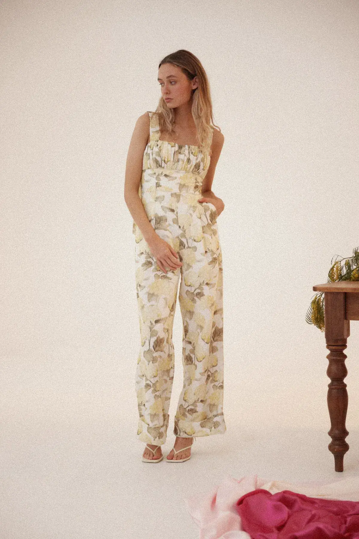 Acler Exeter Jumpsuit Floral Size 12  - Image 3