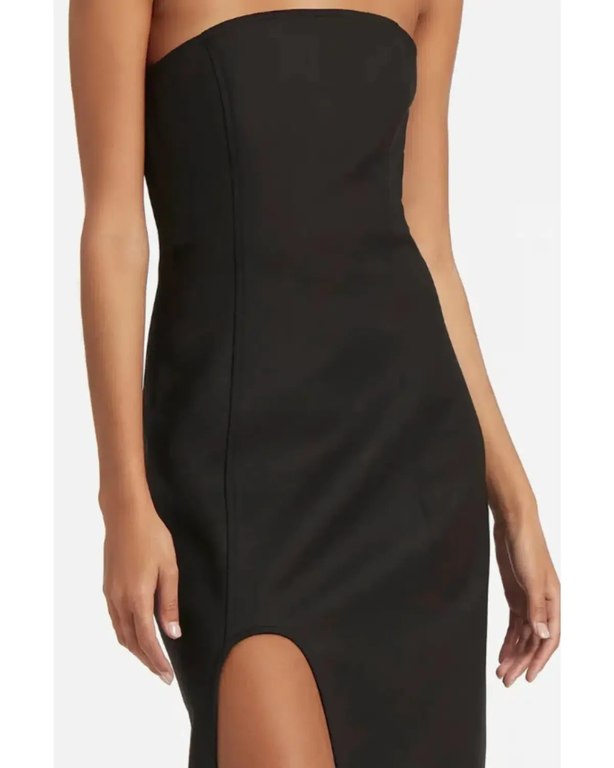 Sir The Label Marco Strapless Dress Black Size 2 / AU 10 - Image 3