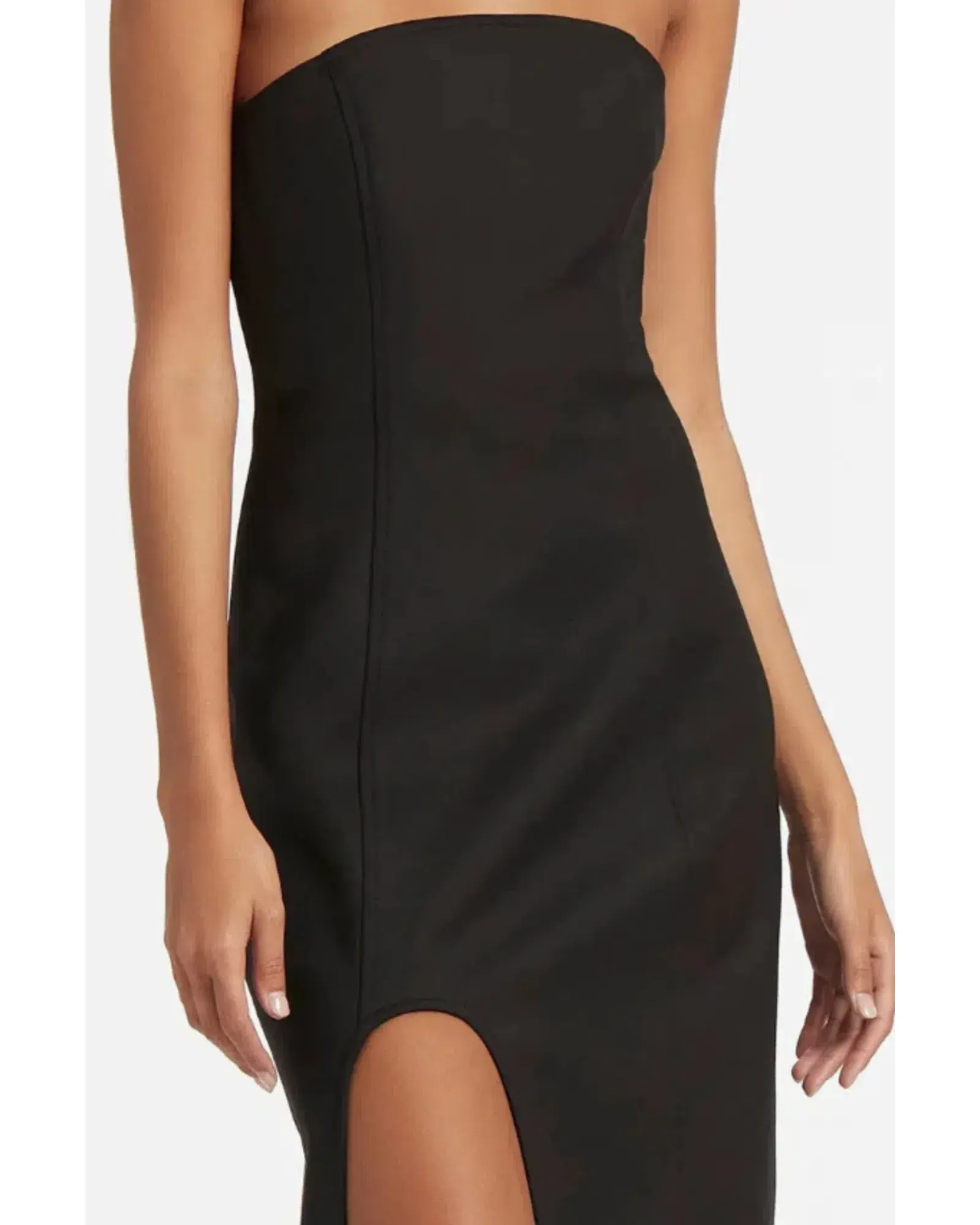 Sir The Label Marco Strapless Dress Black Size 2 / AU 10 - Image 3