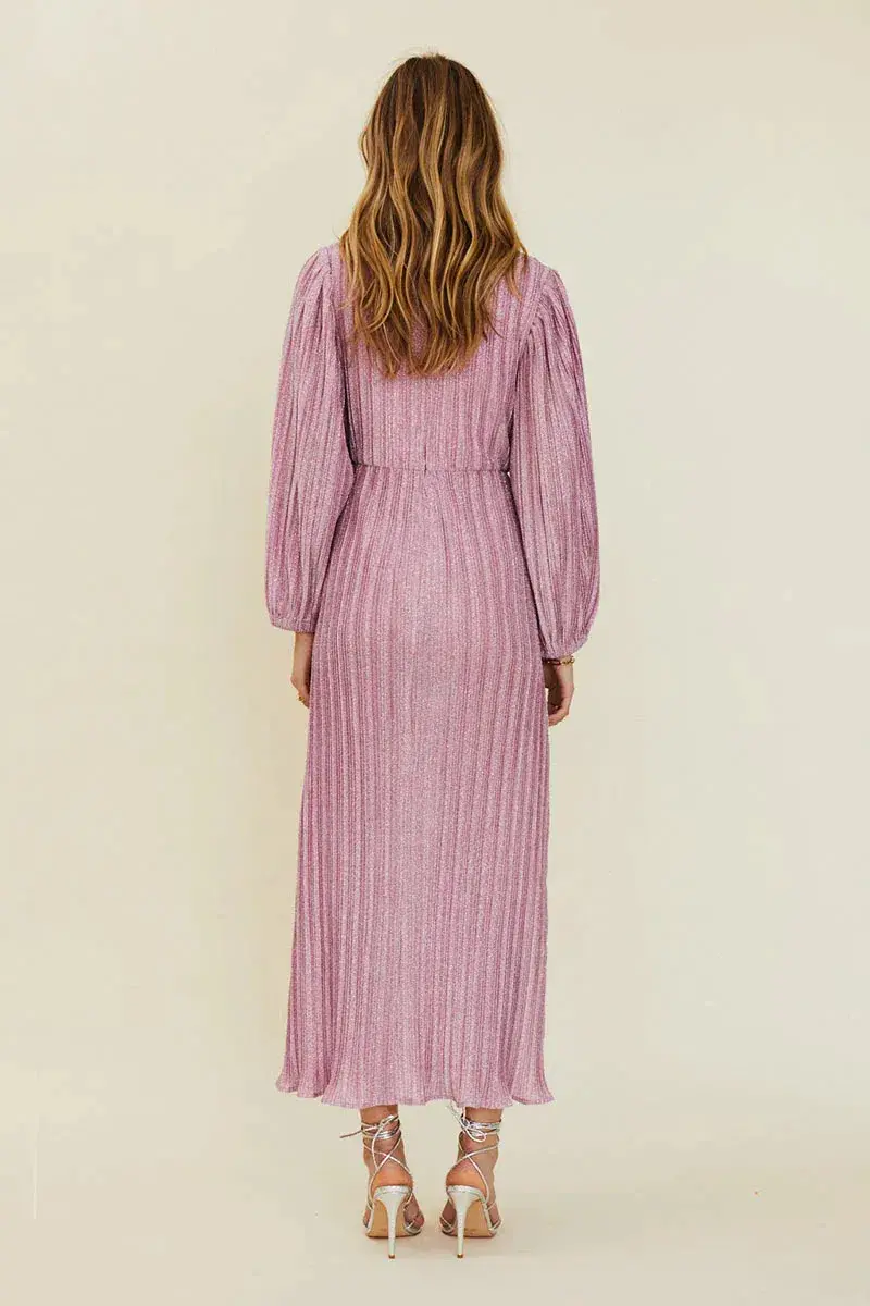 Suboo Mars Long Sleeve Cut Out Maxi Pink Size AU 12 - Image 2