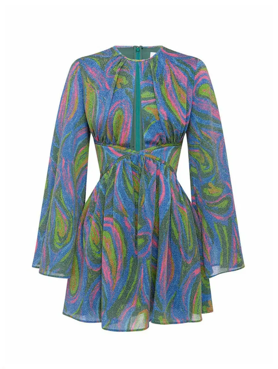 Alice McCall Swan Lake Mini Dress Bllue Size AU 8 - Image 6