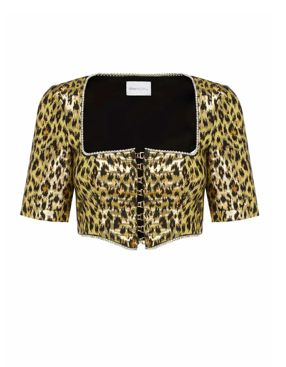 Alice McCall Night Cat Top Gold Size AU 6 - Image 7