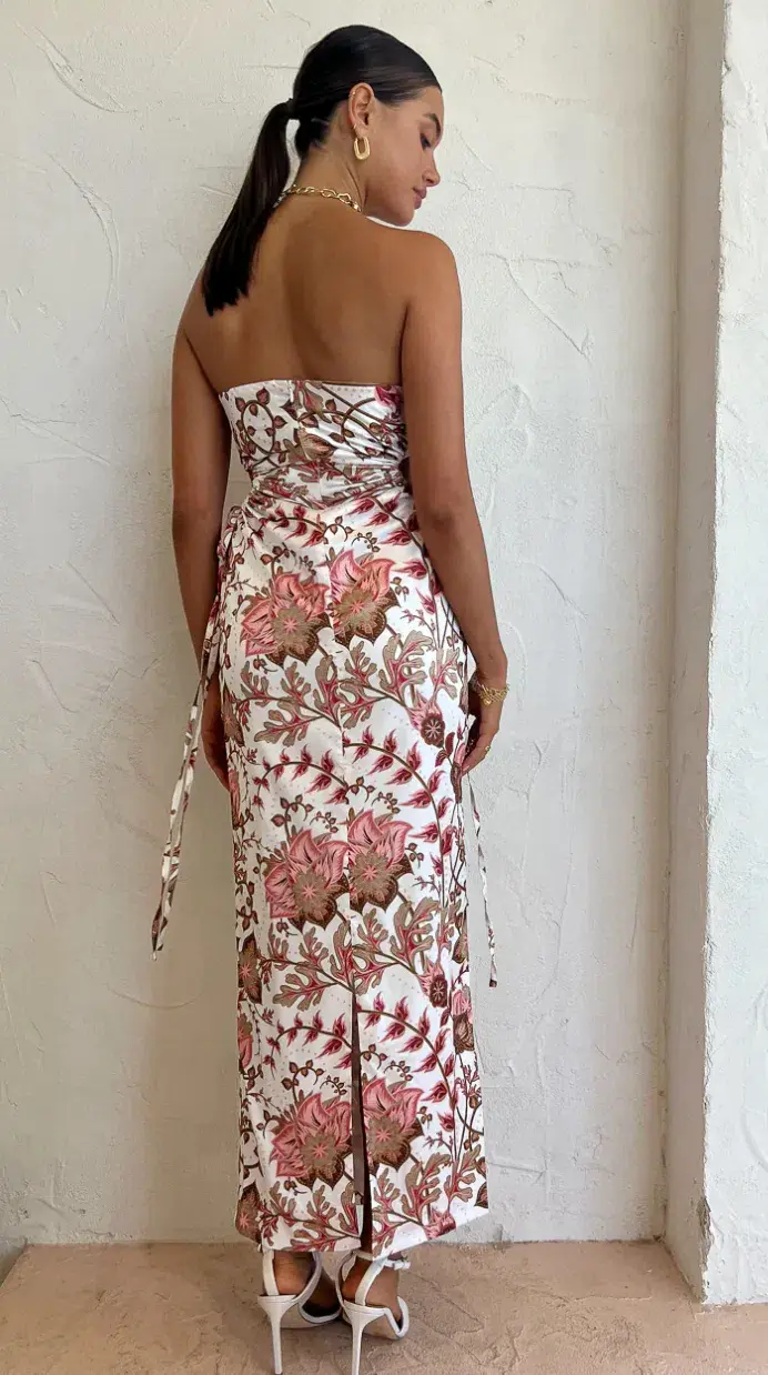 Sonya Moda Dima Dress Paisley Print White Size AU 8 - Image 2