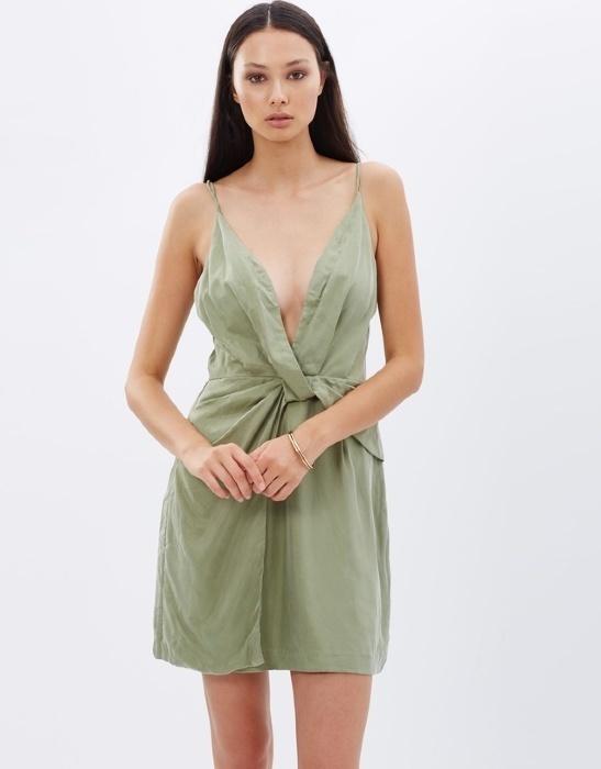 Talulah Intuition Drape Mini Dress for rent on The Volte - main image