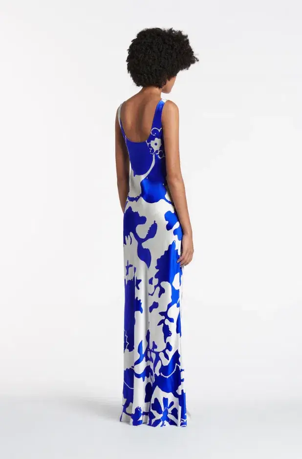 Sir the Label Esme Bias Dress Blue Size AU 6  - Image 3
