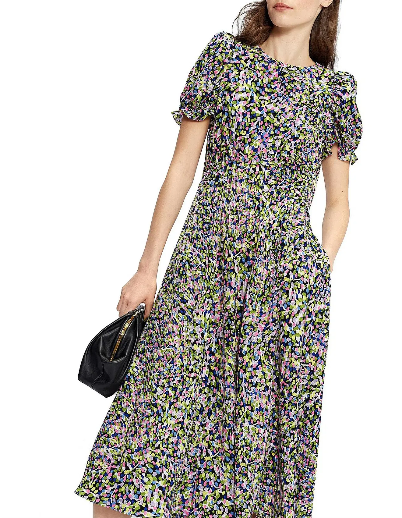Ted Baker Deyja Midi Dress Multicolour in Size 2/AU 10-12 - Image 2