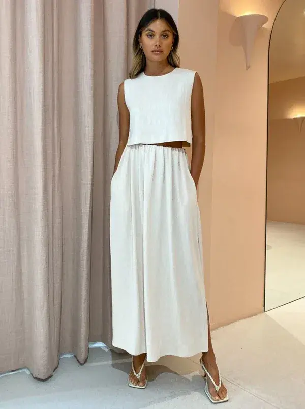 Camilla and Marc Marcia Set Ivory Size 14 - Image 1