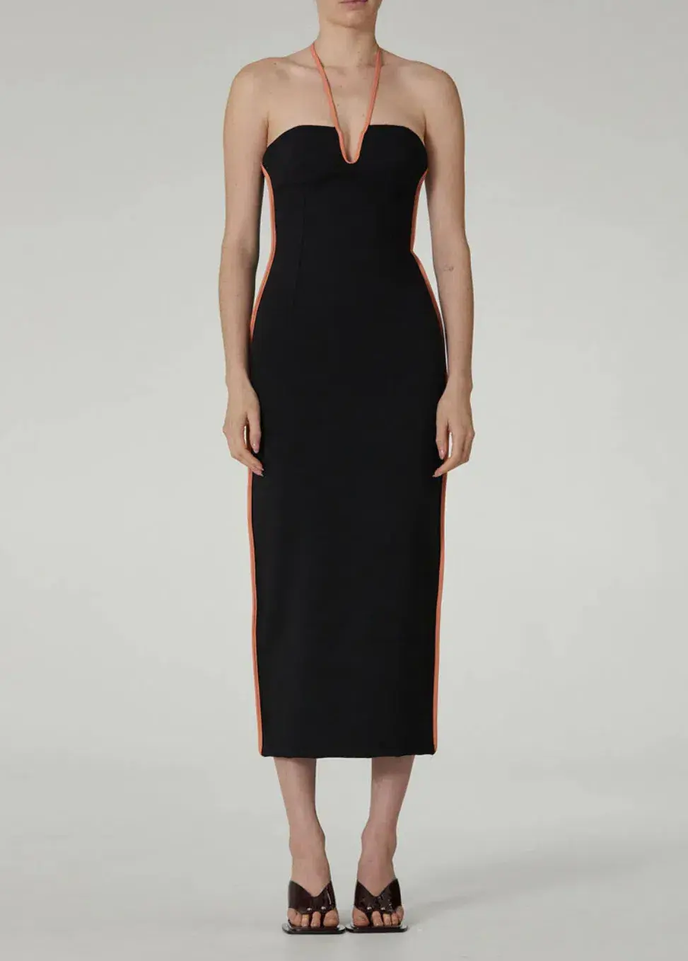 Paris Georgia Nassia Dress Black Size 6  for rent on The Volte - main image
