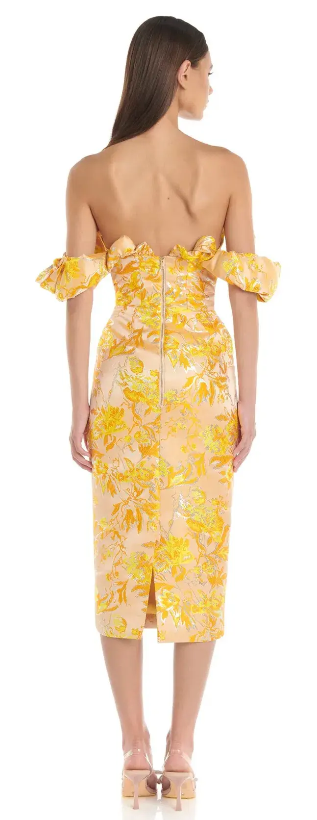 Eliyah the Label Brielle Dress Yellow Size S /AU 8  - Image 2