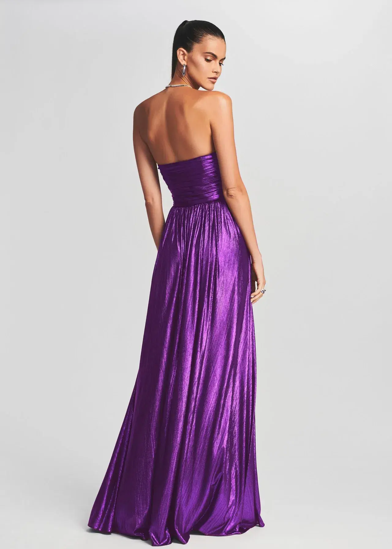 Retrofete Waldorf Dress Purple Size S / AUS 6-8 - Image 2