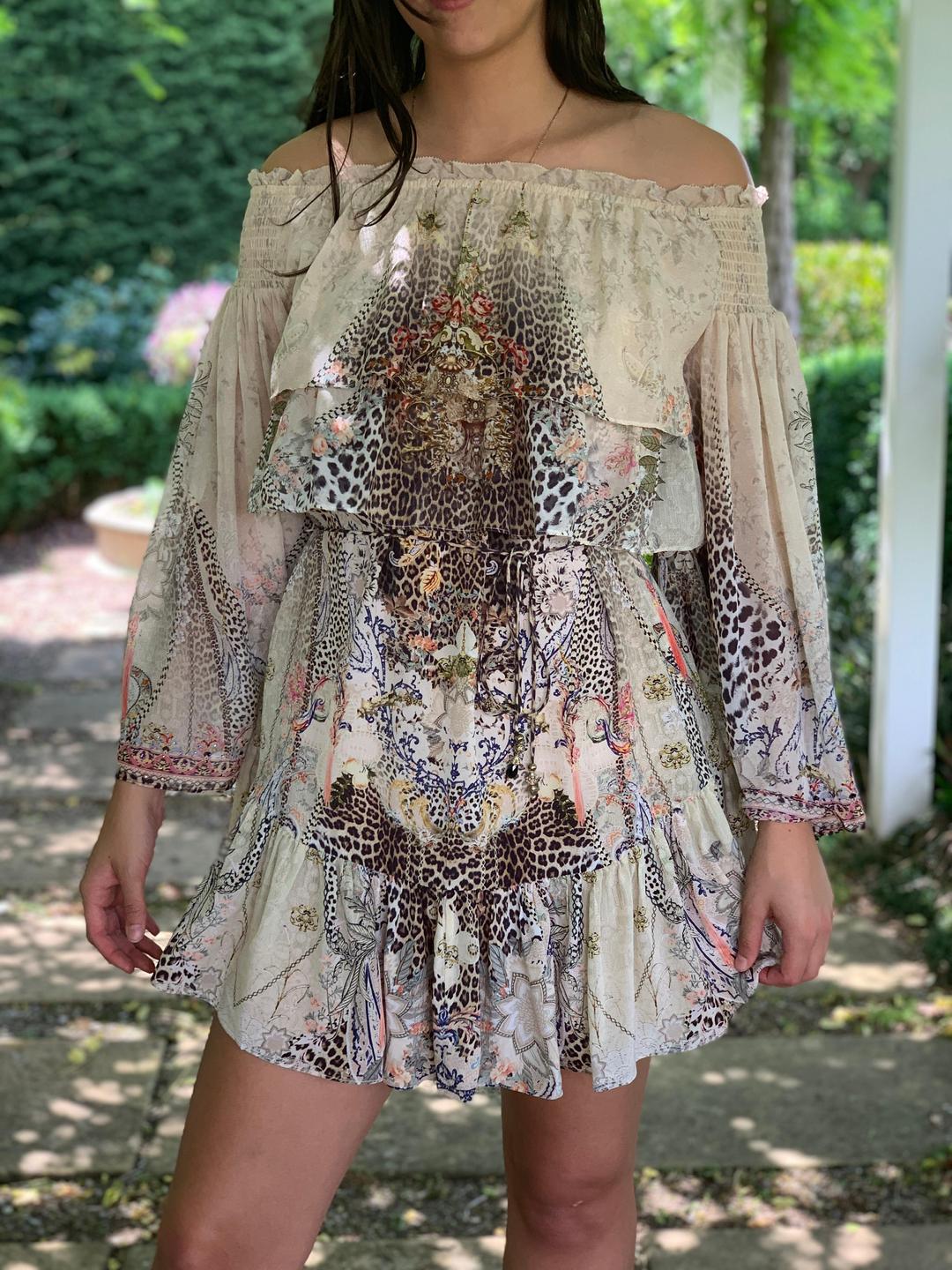 Camilla Forever Forever Tiered Short Dress Size 8/S for rent on The Volte - main image