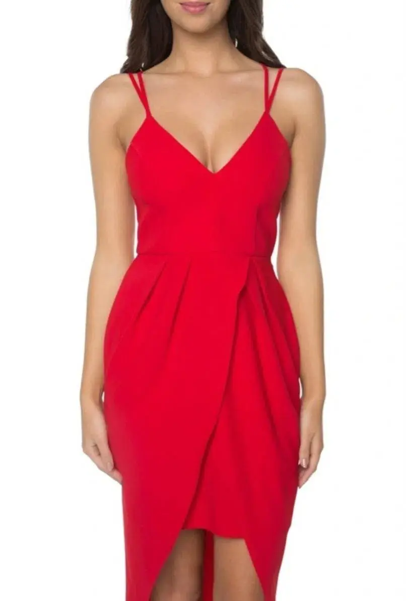 Pilgrim My Last Word Dress Red Size AU 8 - Image 4