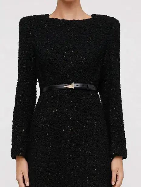 Scanlan Theodore Triangle Trim Belt 1.2 Black Size M - Image 2