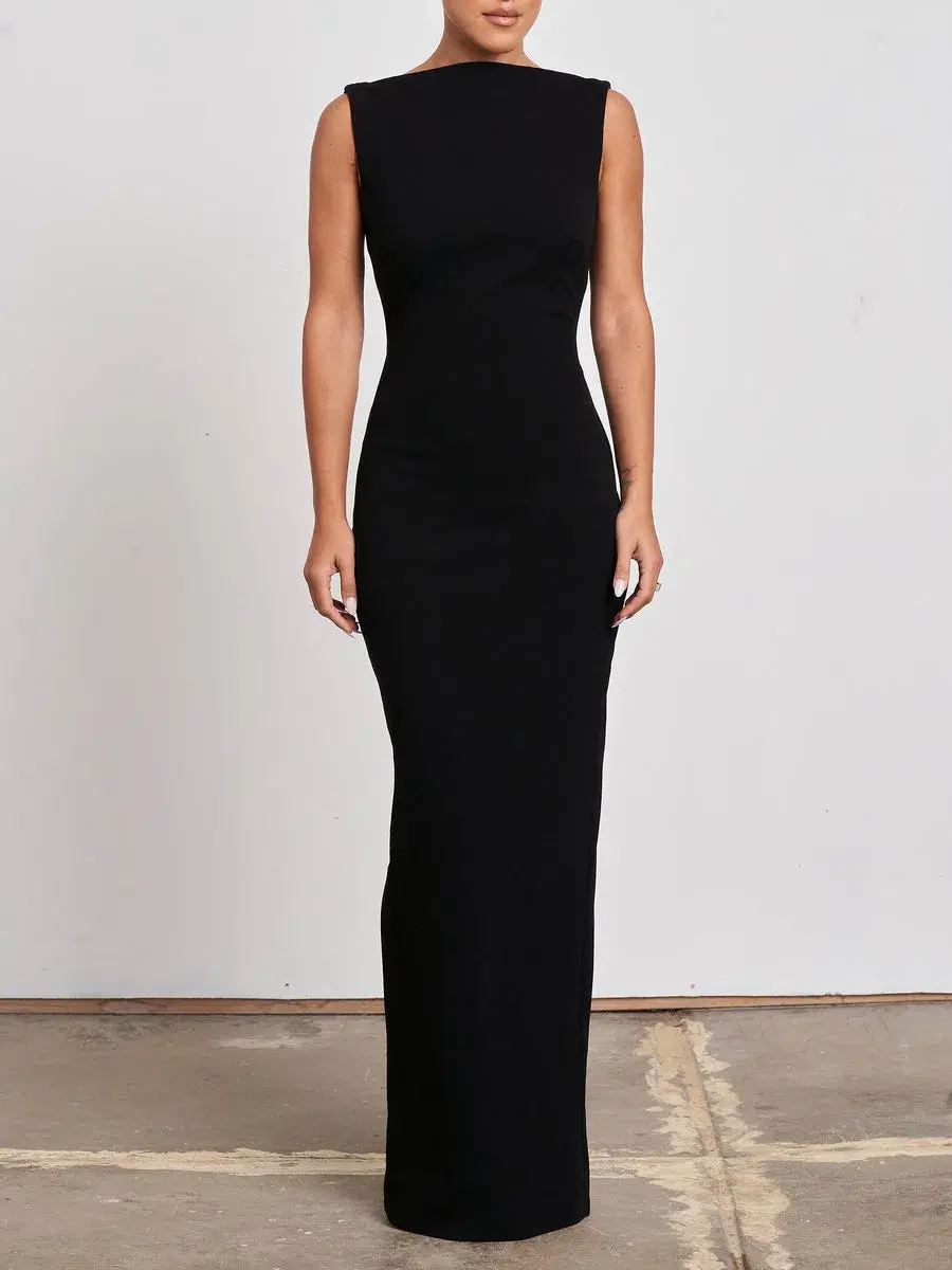 Effie Kats Verona Gown Black Size 10 /12 or large  - Image 1
