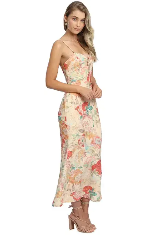 Significant Other Salvador Dress in Picnic Peonies Size 6 - Image 2