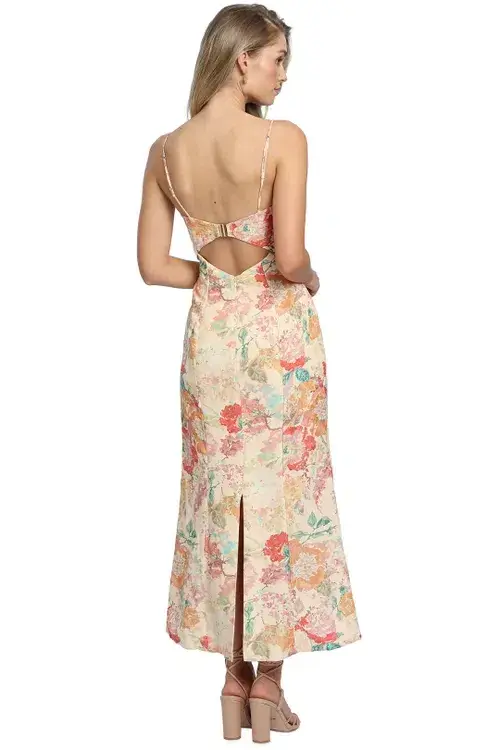 Significant Other Salvador Dress in Picnic Peonies Size 6 - Image 3
