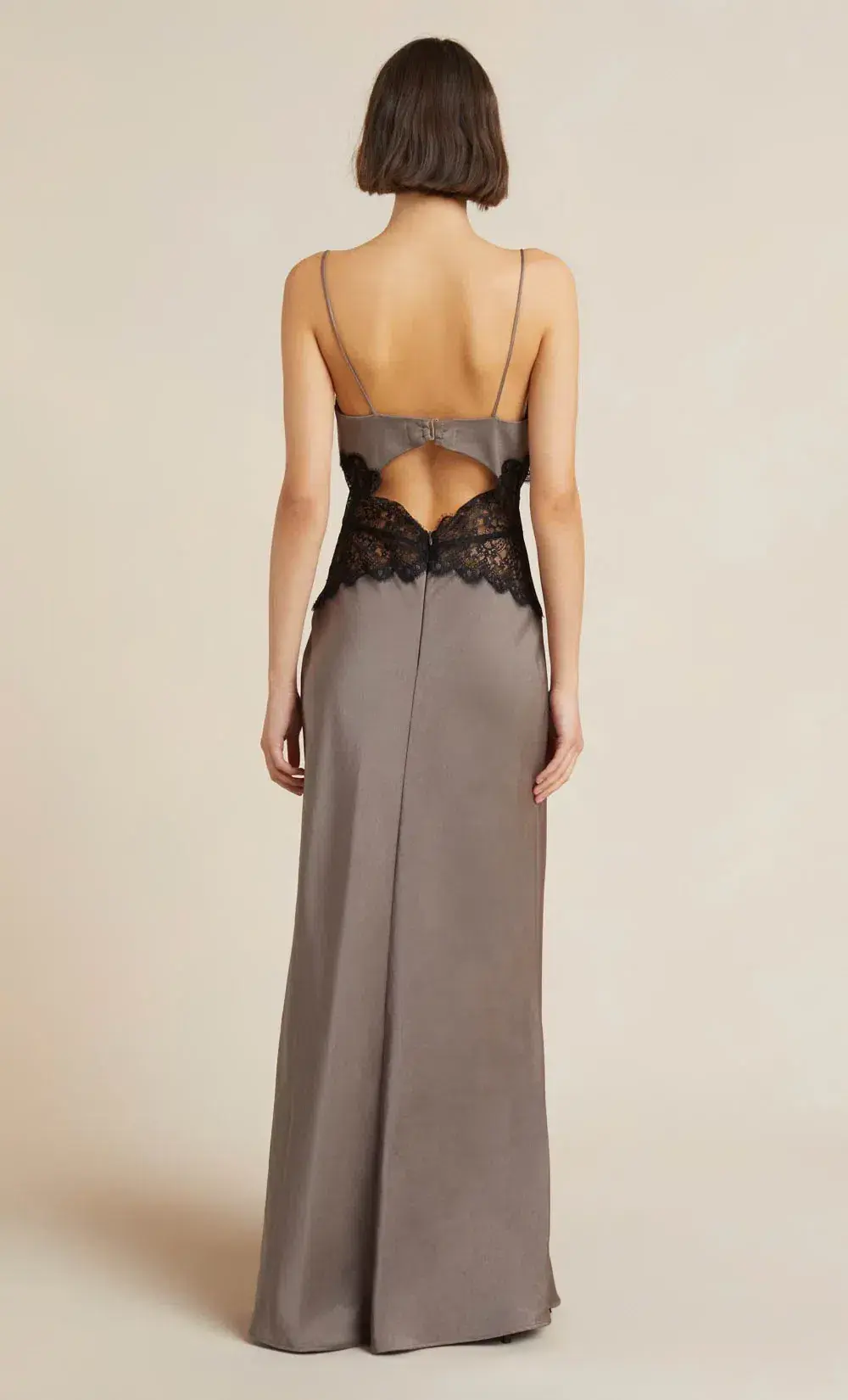 Bec & Bridge Camille Maxi Dress in Pewter Grey Size 6 - Image 2