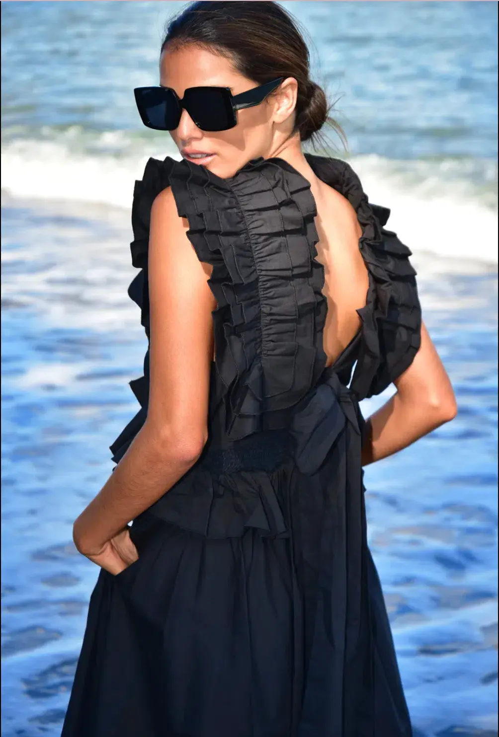 Trelise Cooper Got the Frills for You Black Size 10 - Image 3
