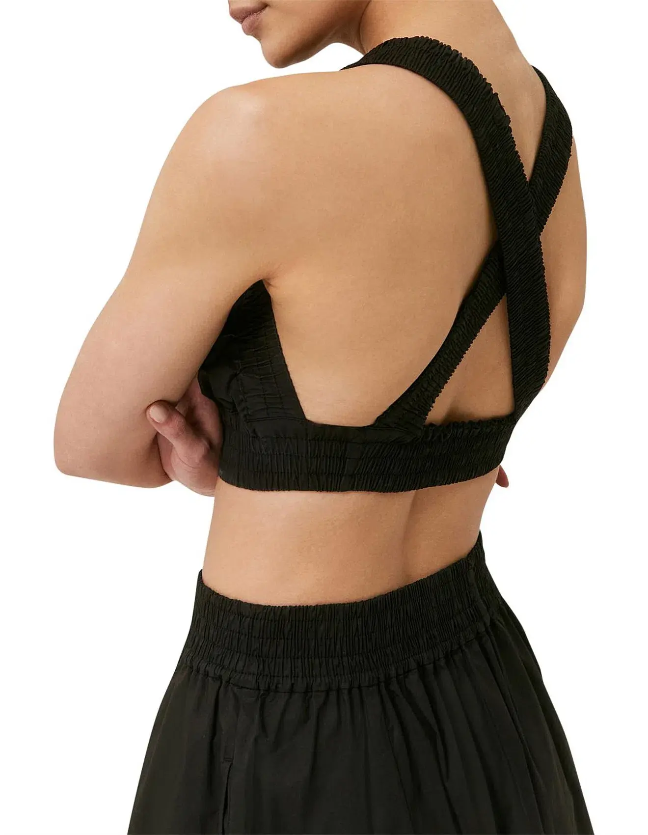 Saba Kiera Crop and Skirt Set Black Size 8 - Image 4