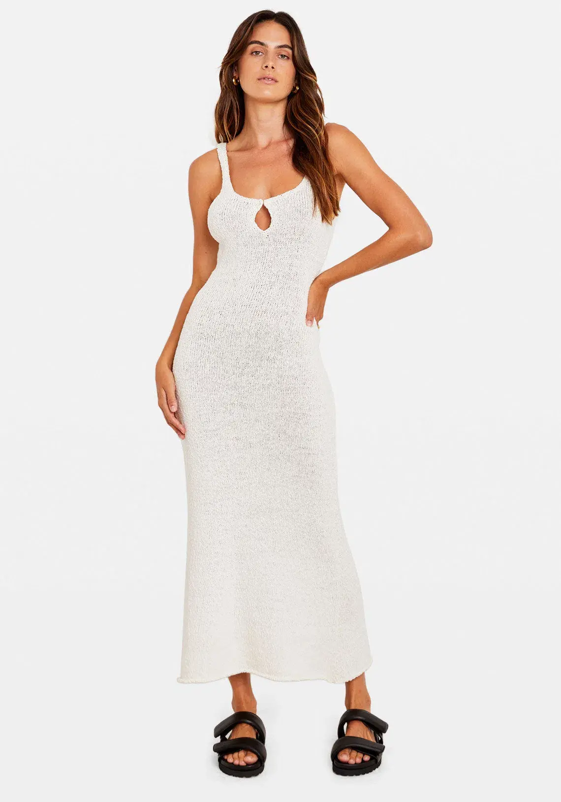 Tuchuzy Tilly Maxi Dress White Size 8  - Image 1
