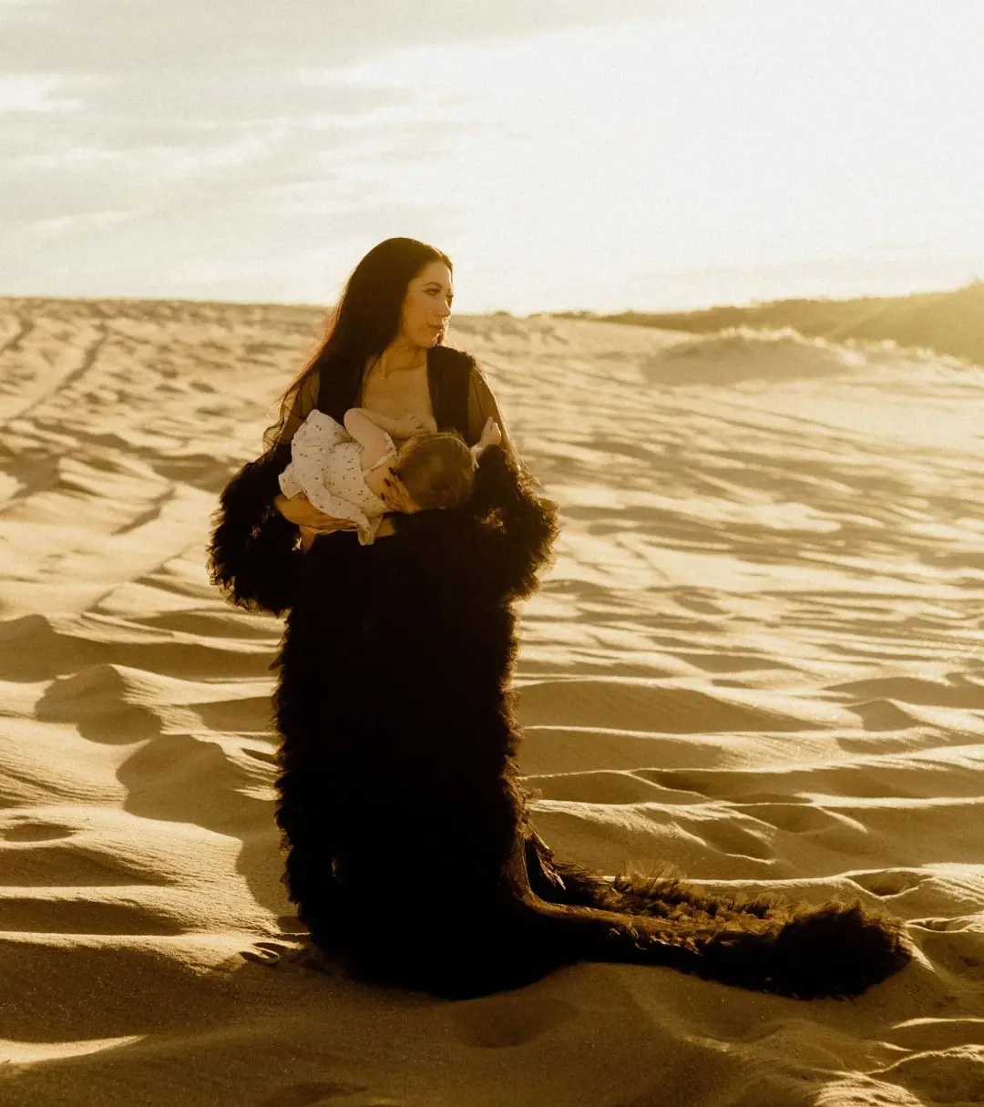 Gigi Tulle Robe in Black One Size for rent on The Volte - main image