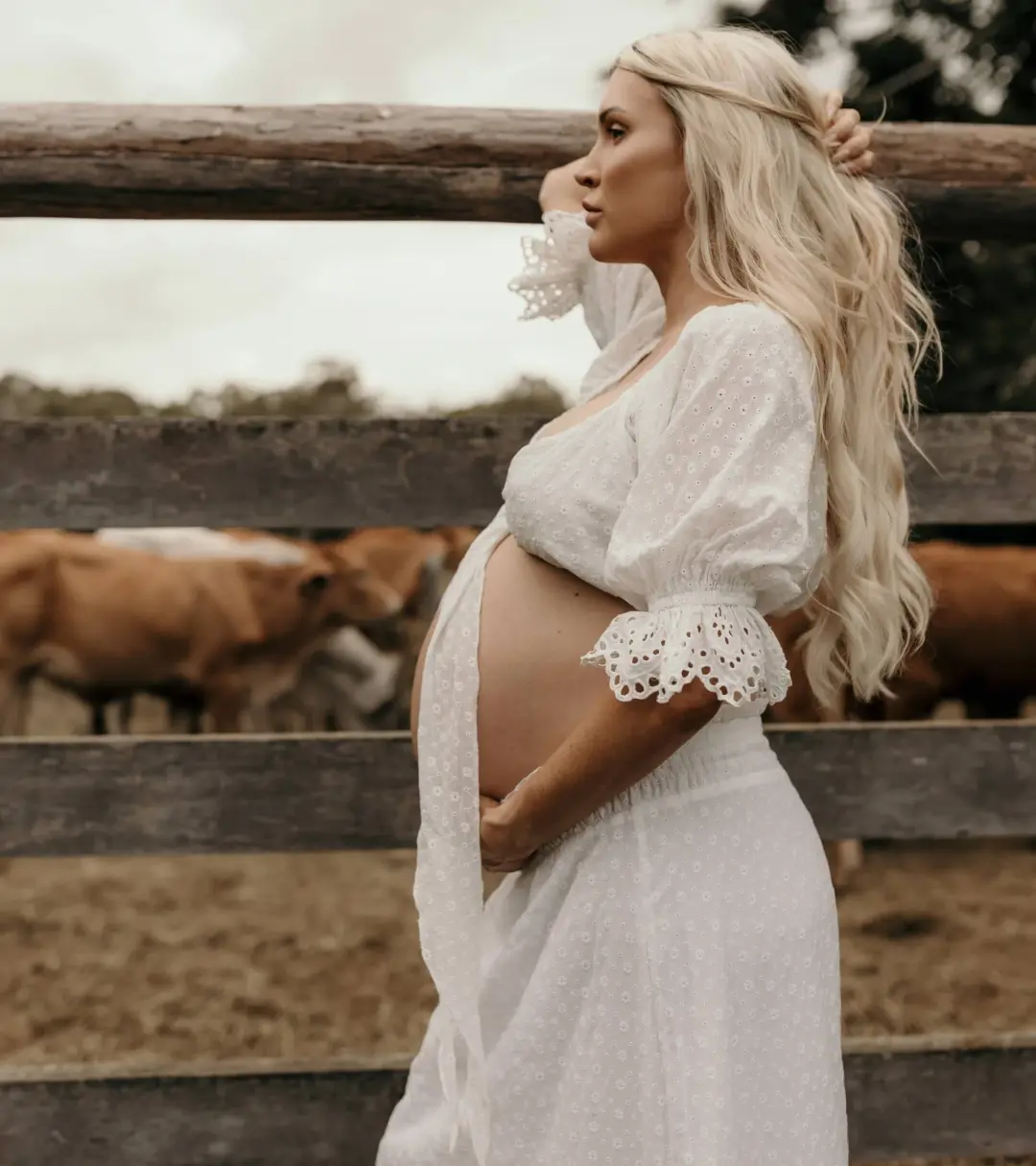 Spell & The Gypsy Daisy Chain Two Piece Set White Size S / AU 8 for rent on The Volte - main image