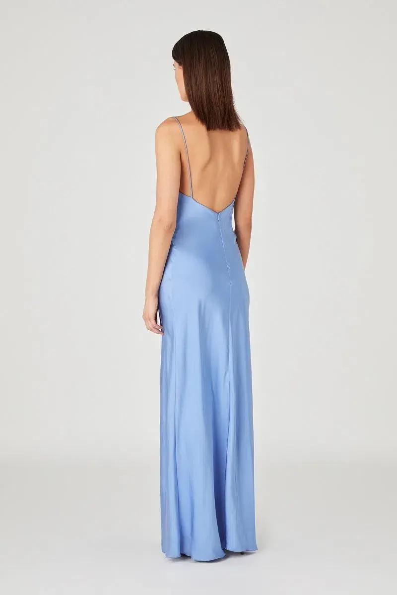 Camilla And Marc Monroe Slip Dress Blue Size AU 10 - Image 3