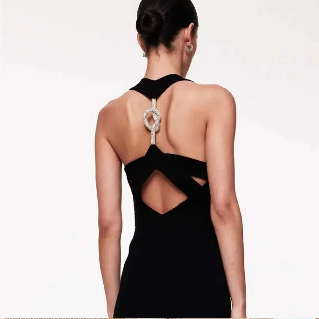 Rachel Gilbert Blaise Gown in Black Size AU 8 - Image 3