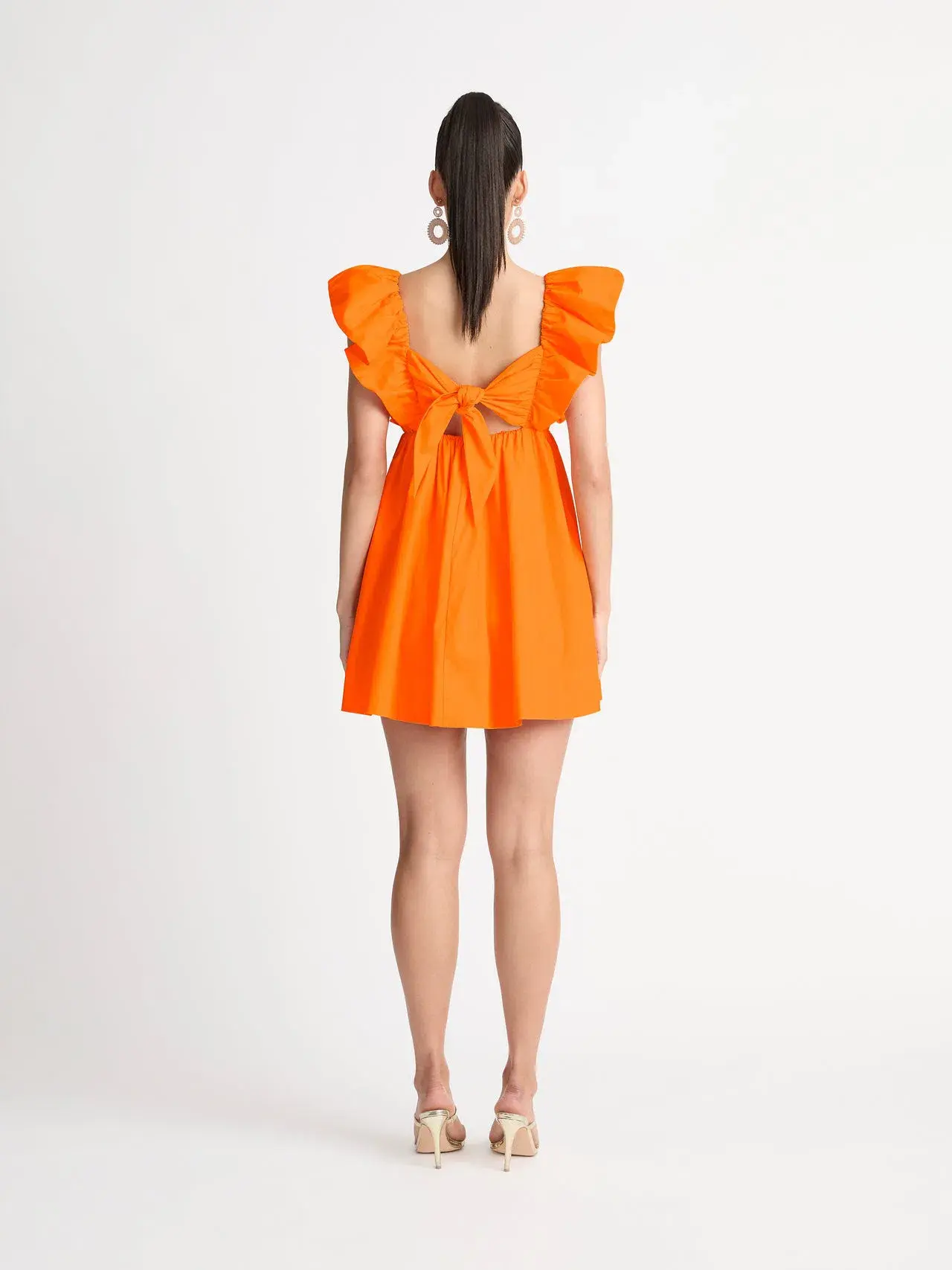 Sheike Bermuda Dress Orange Size AU 8 - Image 2