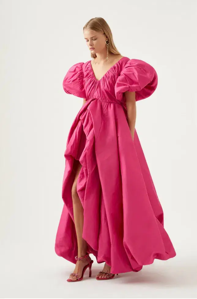 Aje Manifestation Gown Fuchsia Pink Size AU 10 - Image 4